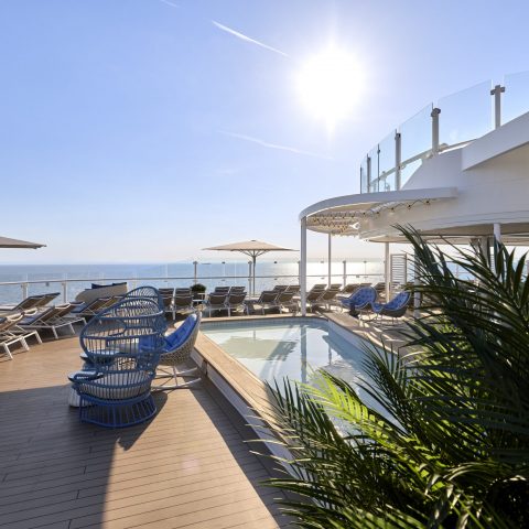 X-Sundeck auf der Mein Schiff Flow